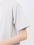 ヘリンボンジャガード キーネック半袖Tシャツ