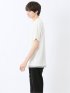 ストライプジャガード クルーネック半袖Tシャツ