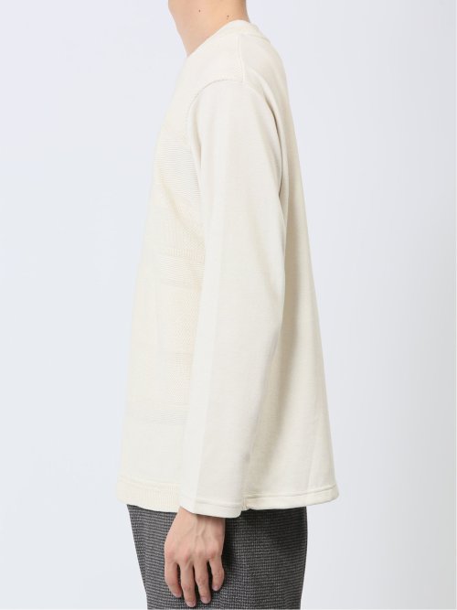 ハイブリッド クルーネック長袖Tシャツ