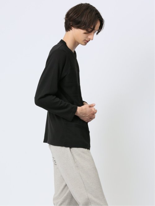 ハイブリッド クルーネック長袖Tシャツ