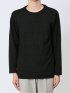 ハイブリッド クルーネック長袖Tシャツ