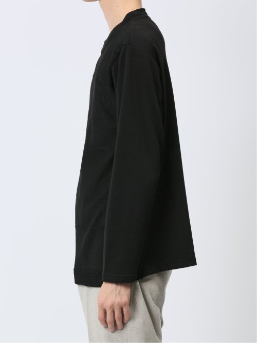 ハイブリッド クルーネック長袖Tシャツ