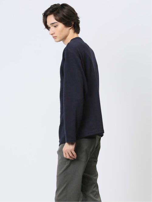 ハイブリッド クルーネック長袖Tシャツ
