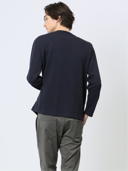 ハイブリッド クルーネック長袖Tシャツ