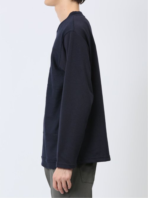 ハイブリッド クルーネック長袖Tシャツ