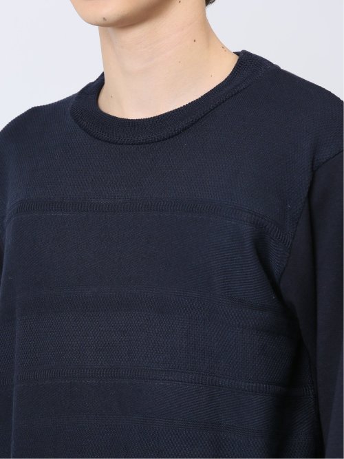 ハイブリッド クルーネック長袖Tシャツ