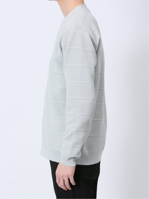 Vネックカーディガン&長袖Tシャツ アンサンブル