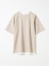 Tシャツ メンズ 半袖 ストレッチ クルーネック レイヤード風 ストライプ ワッフル クリエーションキューブ/CREATION CUBE