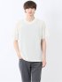ドビー天竺 Vネック半袖Tシャツ