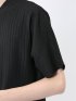 ドビー天竺 Vネック半袖Tシャツ