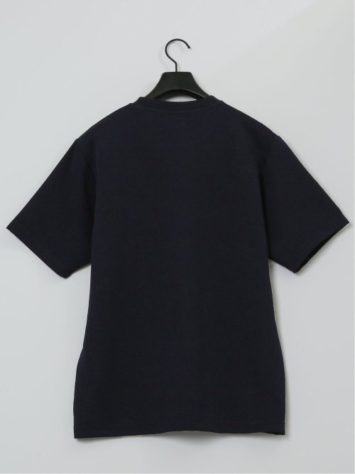 ふくれジャガード クルーネック半袖Tシャツ