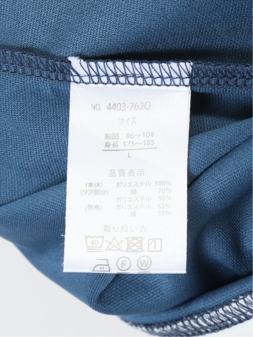 梨地 フェイククルーネック半袖Tシャツ