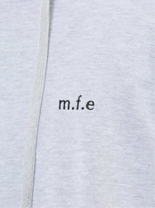 ロゴ刺繍 裏毛スエット プルパーカー