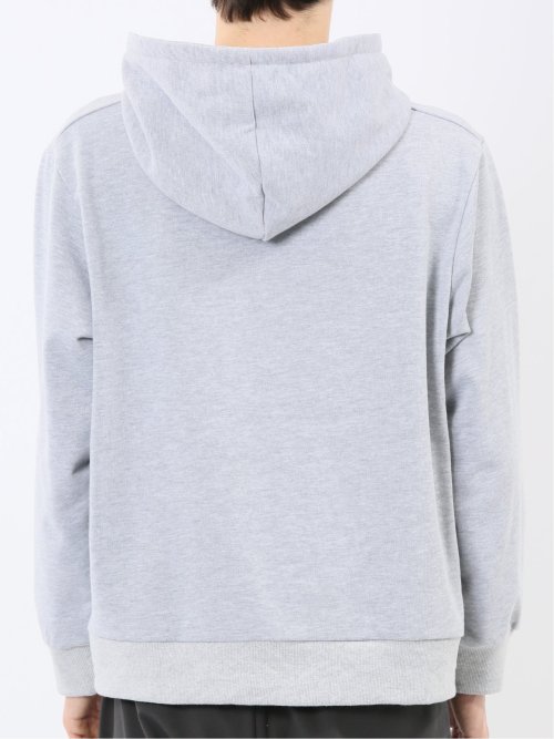 ロゴ刺繍 裏毛スエット プルパーカー