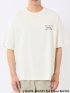 Tシャツ メンズ 半袖 バンクシー ストレッチ 接触冷感 UV 綿混 クルー ややゆったり ブランダライズド/BRANDALISED WEB限定