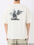 Tシャツ メンズ 半袖 バンクシー ストレッチ 接触冷感 UV 綿混 クルー ややゆったり ブランダライズド/BRANDALISED WEB限定