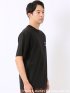 WEB限定 Tシャツ メンズ 半袖 バンクシー ストレッチ 接触冷感 UV 綿混 クルー ややゆったり ブランダライズド/BRANDALISED