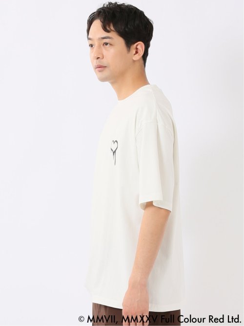 Tシャツ メンズ 半袖 バンクシー ストレッチ 接触冷感 UV 綿混 クルー ややゆったり ブランダライズド/BRANDALISED WEB限定