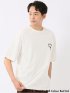 Tシャツ メンズ 半袖 バンクシー ストレッチ 接触冷感 UV 綿混 クルー ややゆったり ブランダライズド/BRANDALISED WEB限定