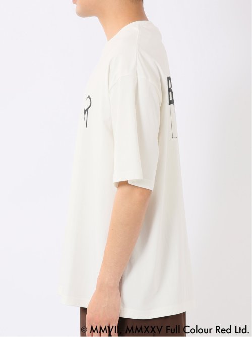Tシャツ メンズ 半袖 バンクシー ストレッチ 接触冷感 UV 綿混 クルー ややゆったり ブランダライズド/BRANDALISED WEB限定