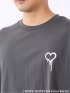 WEB限定 Tシャツ メンズ 半袖 バンクシー ストレッチ 接触冷感 UV 綿混 クルー ややゆったり ブランダライズド/BRANDALISED