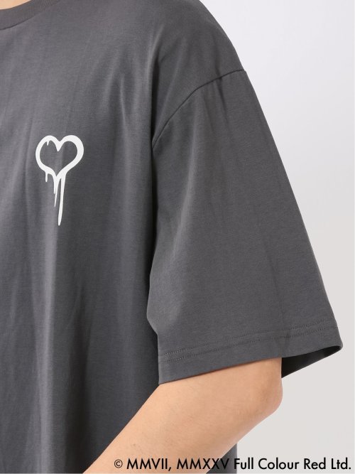 WEB限定 Tシャツ メンズ 半袖 バンクシー ストレッチ 接触冷感 UV 綿混 クルー ややゆったり ブランダライズド/BRANDALISED