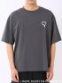 WEB限定 Tシャツ メンズ 半袖 バンクシー ストレッチ 接触冷感 UV 綿混 クルー ややゆったり ブランダライズド/BRANDALISED