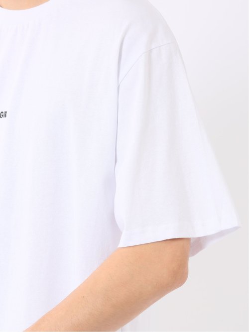 WEB限定 Tシャツ メンズ 半袖 綿 コットン クルー ややゆったり バックプリント ロゴ 刺繍 レッドキャプガール/RED CAP GIRL