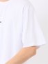 WEB限定 Tシャツ メンズ 半袖 綿 コットン クルー ややゆったり バックプリント ロゴ 刺繍 レッドキャプガール/RED CAP GIRL