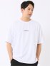 WEB限定 Tシャツ メンズ 半袖 綿 コットン クルー ややゆったり バックプリント ロゴ 刺繍 レッドキャプガール/RED CAP GIRL