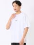 WEB限定 Tシャツ メンズ 半袖 綿 コットン クルー ややゆったり バックプリント ロゴ 刺繍 レッドキャプガール/RED CAP GIRL
