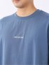 WEB限定 Tシャツ メンズ 半袖 綿 コットン クルー ややゆったり バックプリント ロゴ 刺繍 レッドキャプガール/RED CAP GIRL