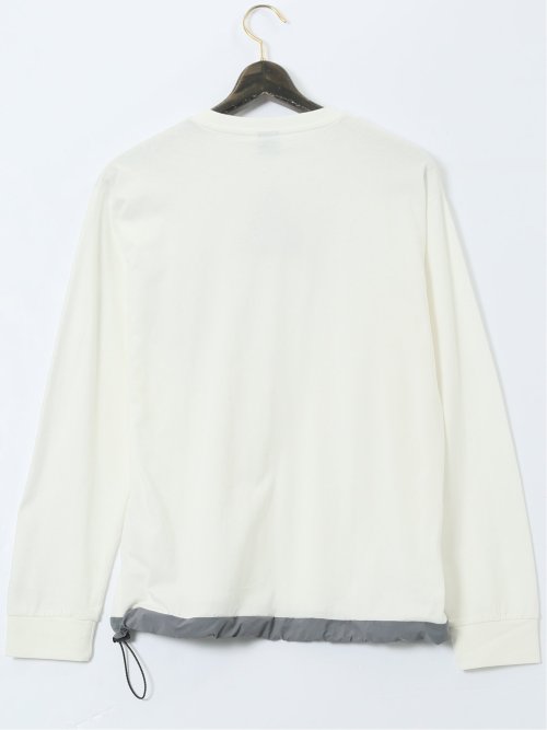 【大きいサイズ】ジェリー/GERRY 胸ポケット付き クルーネック長袖シャツ