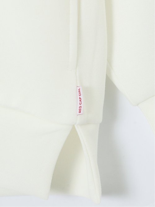 【大きいサイズ】レッドキャプガール/RED CAP GIRL ストレッチ バックプリント プルパーカー