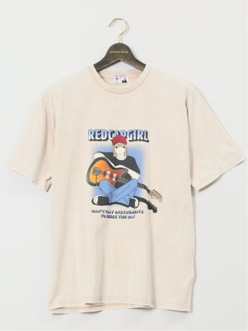 【大きいサイズ】レッドキャプガール/RED CAP GIRL クルーネック半袖Tシャツ