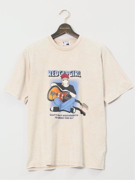【大きいサイズ】レッドキャプガール/RED CAP GIRL クルーネック半袖Tシャツ
