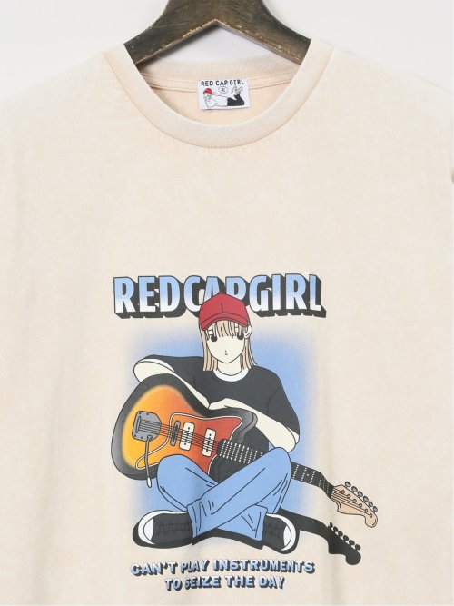 【大きいサイズ】レッドキャプガール/RED CAP GIRL クルーネック半袖Tシャツ