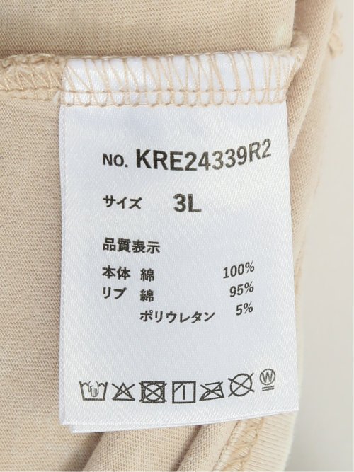 【大きいサイズ】レッドキャプガール/RED CAP GIRL クルーネック半袖Tシャツ