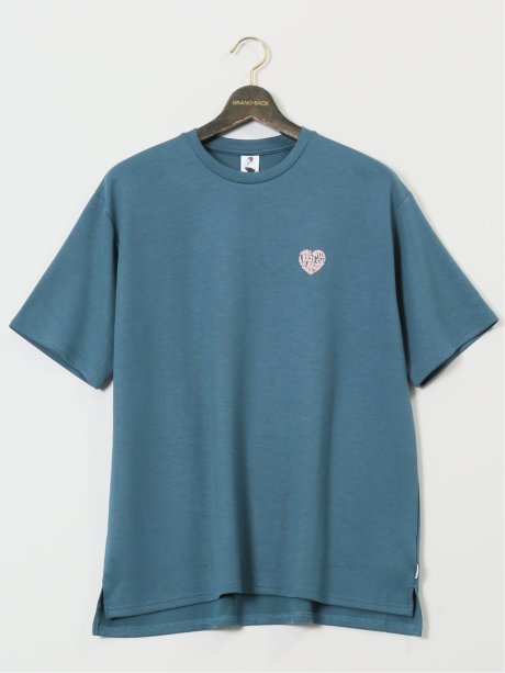 【大きいサイズ】レッドキャプガール/RED CAP GIRL 接触冷感 クルーネック半袖Tシャツ
