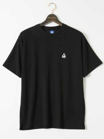 【大きいサイズ】ジェリー/GERRY ストレッチ 接触冷感 バック プリント クルーネック 半袖 Tシャツ