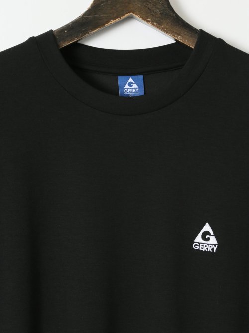 【大きいサイズ】ジェリー/GERRY ストレッチ 接触冷感 バック プリント クルーネック 半袖 Tシャツ