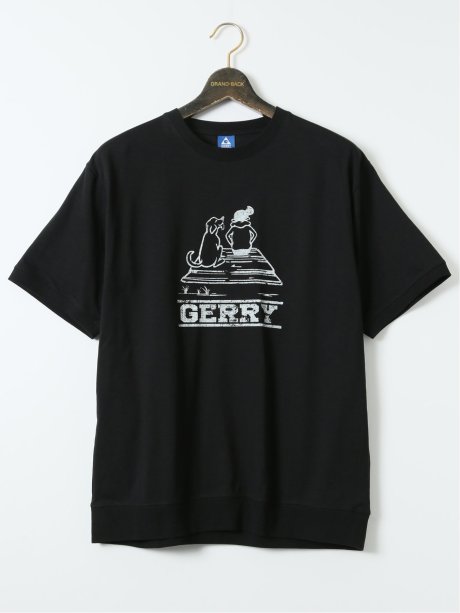 【大きいサイズ】ジェリー/GERRY 接触冷感 クルーネック 半袖 Tシャツ