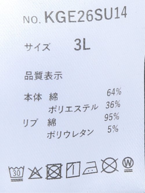 【大きいサイズ】ジェリー/GERRY 接触冷感 クルーネック 半袖 Tシャツ