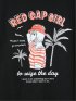 【大きいサイズ】レッドキャプガール/RED CAP GIRL 接触冷感 クルーネック 半袖 Tシャツ