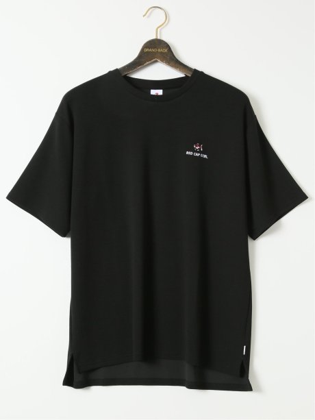 【大きいサイズ】レッドキャプガール/RED CAP GIRL ストレッチ 接触冷感 クルーネック 半袖 Tシャツ