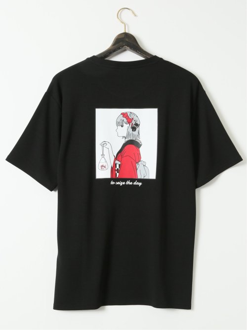 【大きいサイズ】レッドキャプガール/RED CAP GIRL ストレッチ 接触冷感 クルーネック 半袖 Tシャツ