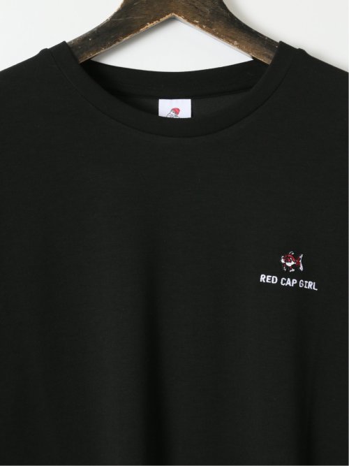 【大きいサイズ】レッドキャプガール/RED CAP GIRL ストレッチ 接触冷感 クルーネック 半袖 Tシャツ