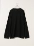 Tシャツ メンズ 長袖 大きいサイズ 綿混 ワッフル クルーネック 胸ポケット ジェリー/GERRY