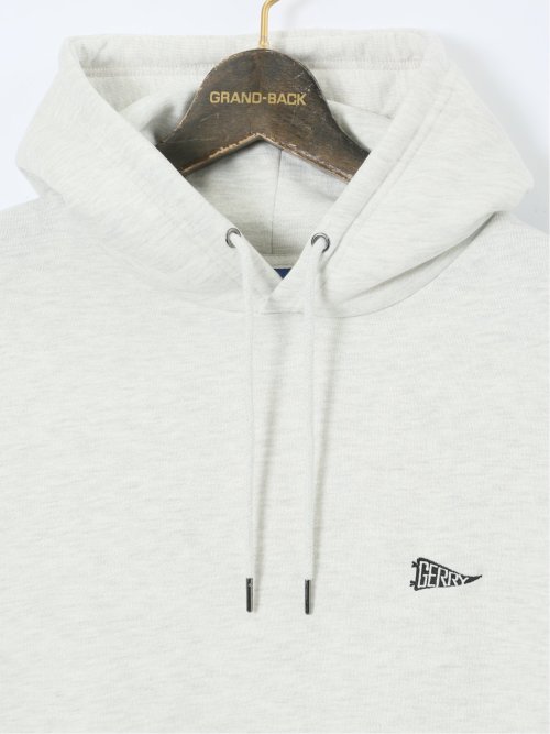 【大きいサイズ】ジェリー/GERRY 裏起毛 バックプリント プルパーカー