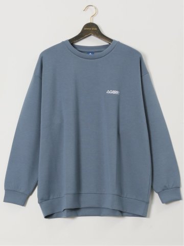 【大きいサイズ】ジェリー/GERRY ダンボール クルー長袖プルオーバー